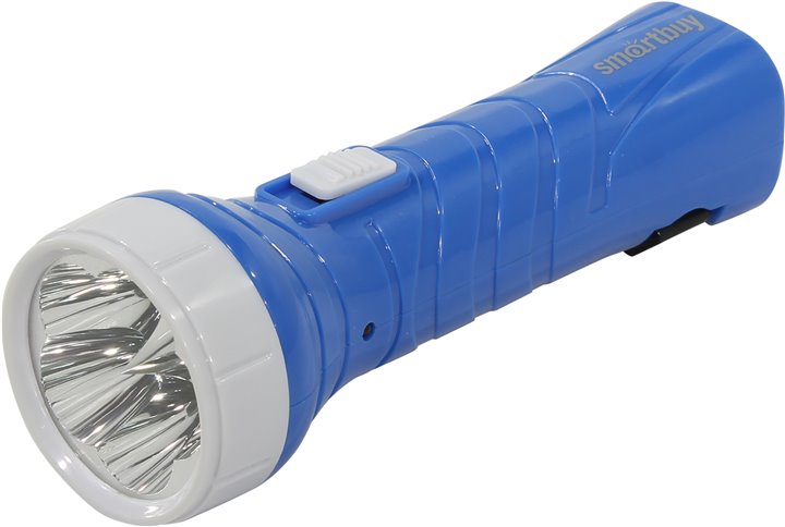 Фонарь ручной SBF-99-B LED5 аккум. с прямой зарядкой синий Smartbuy (1/150шт)