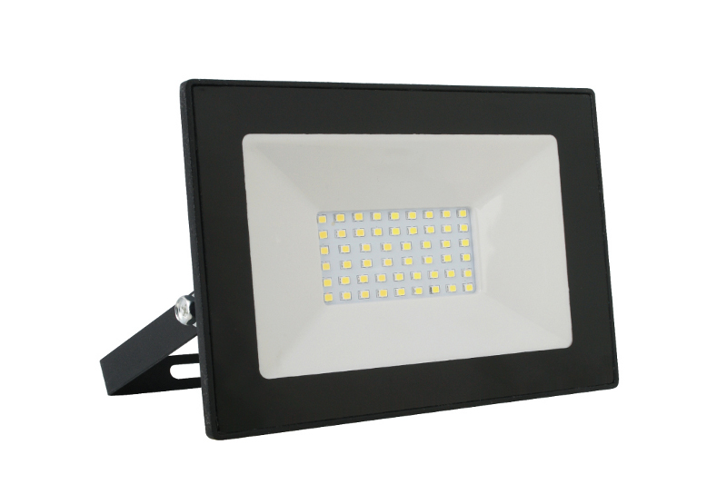 Прожектор LED SMD Ultraflash черный 230В, 10Вт,6500К, LFL-1001 С02  (1/30шт)
