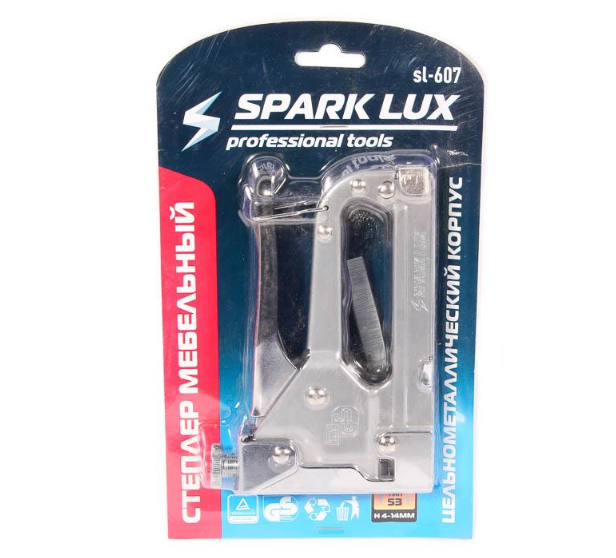 Степлер SPARK LUX 607 (1/10/40шт)